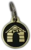 Black-Kennel-style-pet-tag-with-engraving