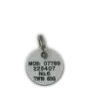 16mm Plastic Dog Tags 