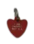 Plastic Heart Pet Tags