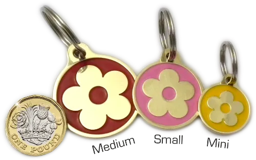 Flower-Dog-Tags 