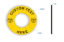 Picture of Custom Emergency Stop Label  60 dia 30mm hole