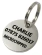 Picture of Stainless Steel Round Dog ID Tag (Mini)