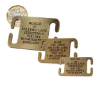 Picture of Open Ended Collar Brass Dog Tags