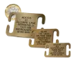 Picture of Open Ended Collar Brass Dog Tags