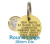 Picture of Large Brass Round