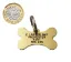 Picture of Brass Bone Pet ID Tag (Small)