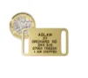 Picture of Brass Collar Dog ID Tags (Medium)