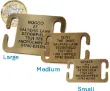Picture of Open Ended Collar Tag Medium