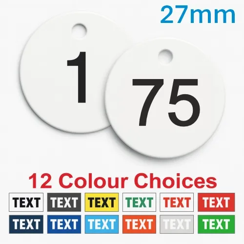 Picture of 1-75 Traffolite, plastic valve tags 27mmm