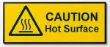 Picture of Caution hot surface